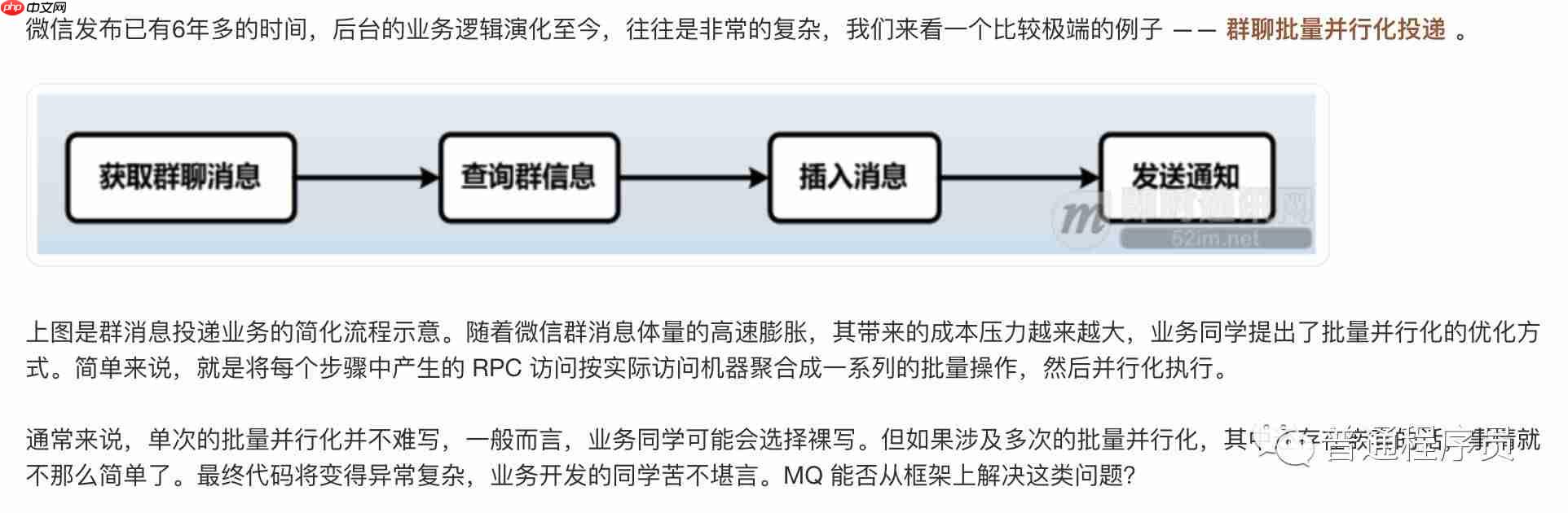 大规模群消息推送如何保证实时性？