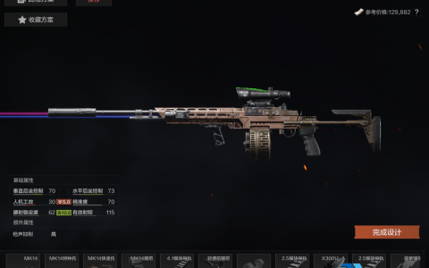 MK14完全作战手册：从子弹选择到满配魔改