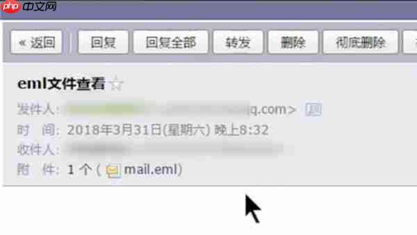 如何打开eml文件?
