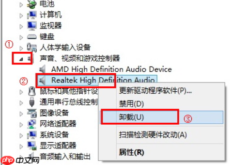 win10没有声音声卡驱动故障怎么办?