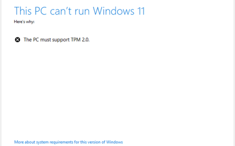 win11安装跳过tpm的方法介绍