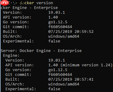 如何卸载 Azure 上的 Windows Server v1903 自带的 docker