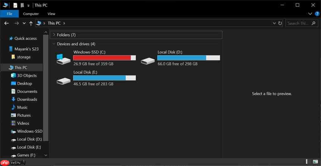 微软开放 Android in File Explorer：Win10 / Win11 文件管理器