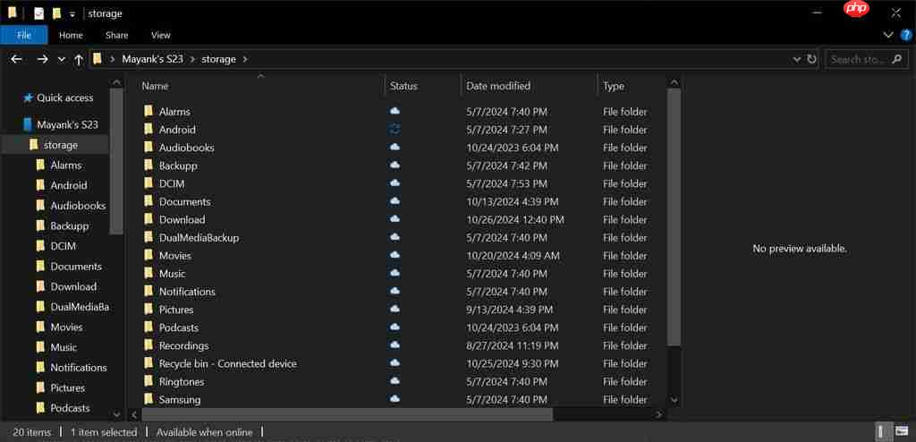 微软开放 Android in File Explorer:Win10 / Win11 文件管理器