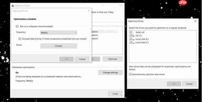 Win10 v2004的磁盘碎片整理工具问题依然存在