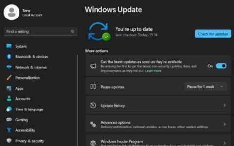 Win11系统在线更新KB5027397升级到23H2报错代码