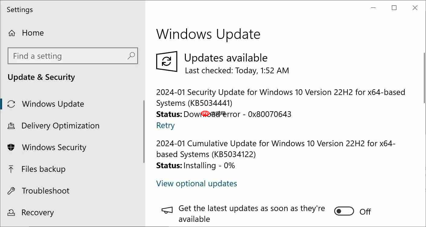 微软承认部分 WinRE 分区无法承载 1 月更新,导致 Win10、Win11