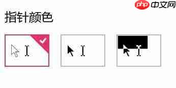 Win10系统如何调整鼠标箭头大小?