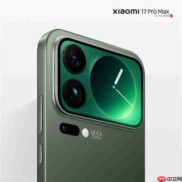 小米17 Pro Max首发超级像素!官方晒对比:屏幕清晰度碾压iPhone 17 Pro Max