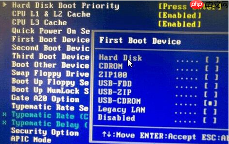 BIOS找不到USB-HDD选项怎么办呢?
