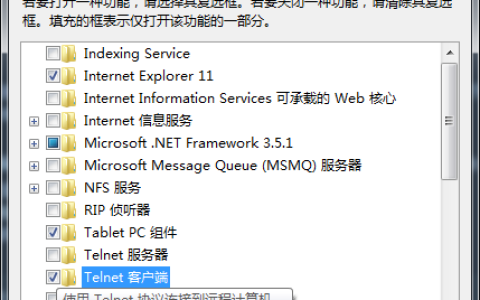Windows 技术篇-利用telnet方法ping端口通不通实例演示，如何测试服务器端口是否启用，windows启用telnet功能