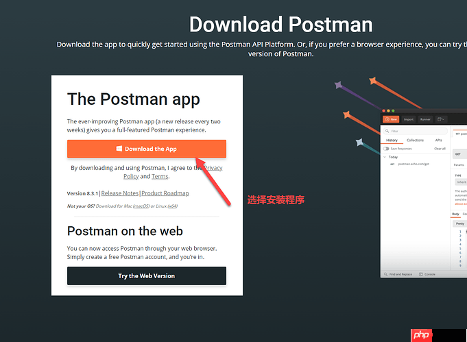 Postman Windows 10 安装过程