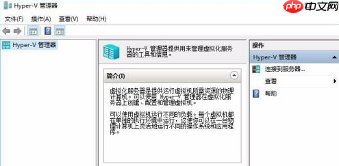 Win10没有hyperv选项只有虚拟机平台怎么回事?