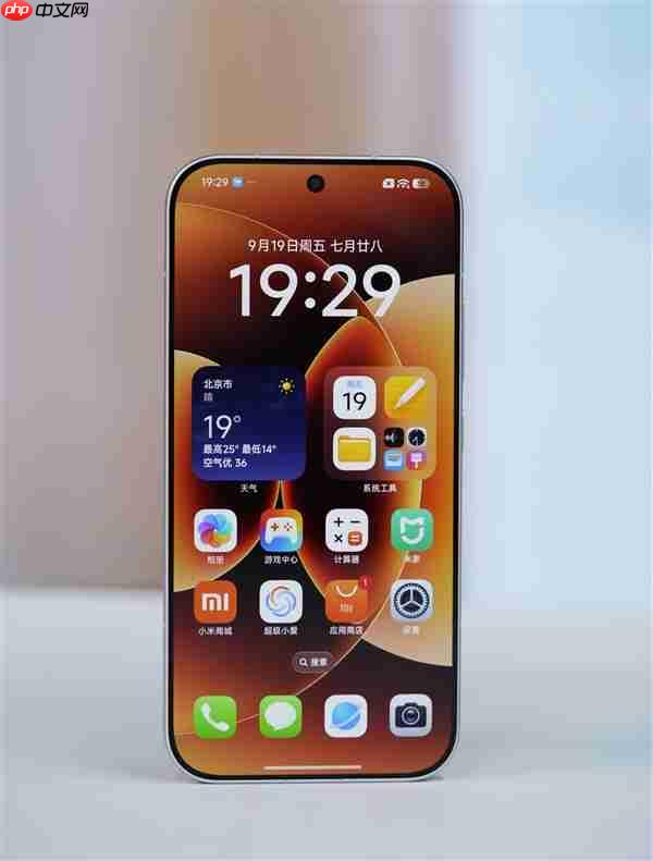 小直屏第一次冲上7000mAh!小米17图赏