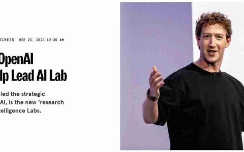 Meta 挖走 OpenAI 核心人物宋飏，任超级智能实验室研究负责人