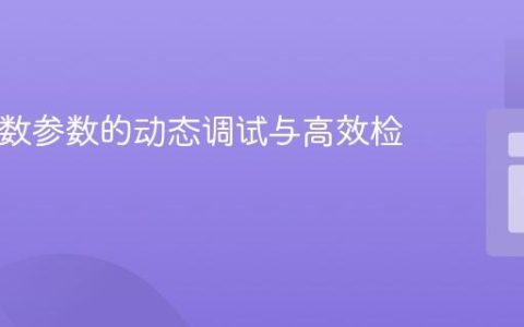 PHP函数参数的动态调试与高效检查