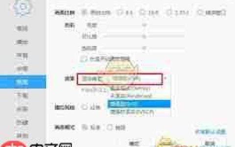 迅雷影音如何设置渲染模式