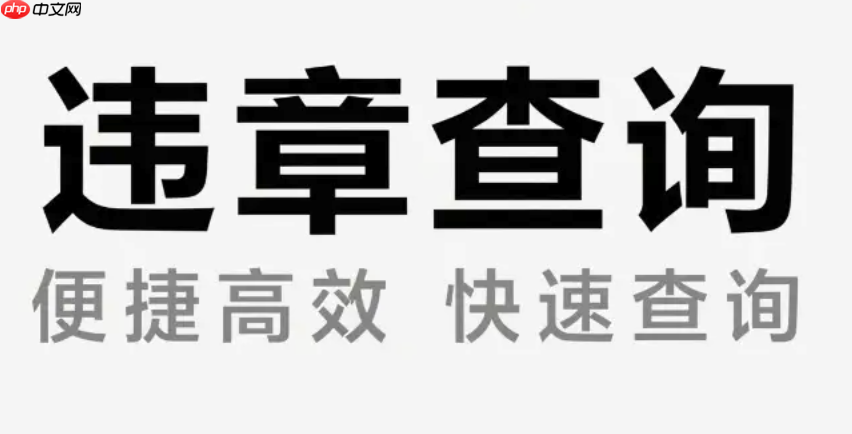 交管12123交通违法处理怎么操作_交管12123交通违法处理详细流程