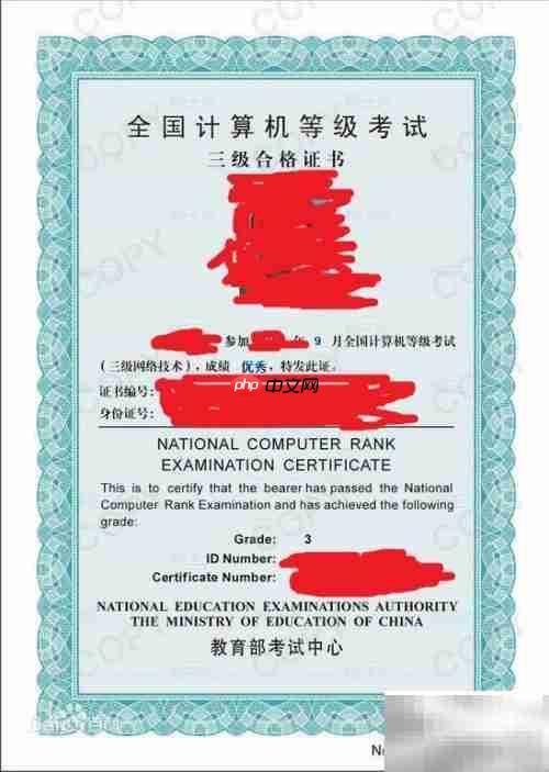 两周速通计算机三级网络技术