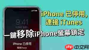iPhone已停用如何解决