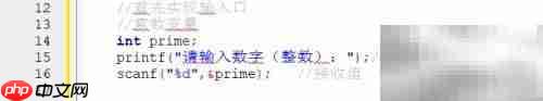C语言素数判断入门