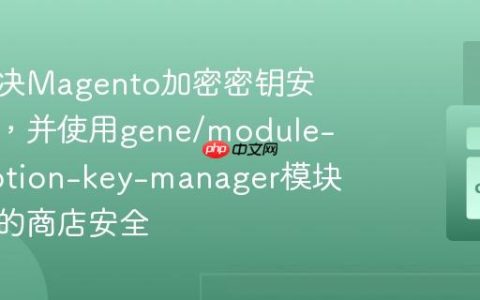如何解决Magento加密密钥安全隐患，并使用gene/module-encryption-key-manager模块保障你的商店安全