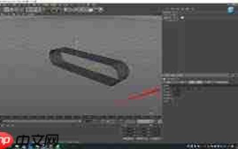 C4D如何制作输送带滚动效果文字