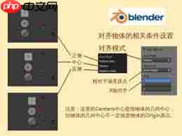 Blender如何找到对齐物体功能