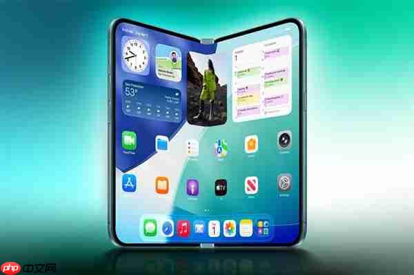 苹果首款折叠屏iPhone蓄势待发：将采用钛铝边框