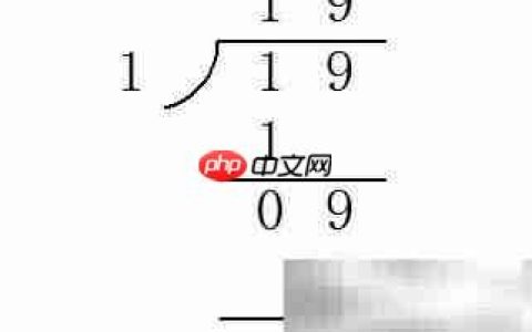 1.9÷0.1竖式计算详解