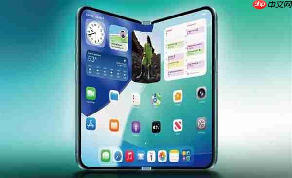 全球首次采铝钛混合机身!苹果iPhone 18 Fold外形尺寸大曝光:如两部iPhone Air并排组合
