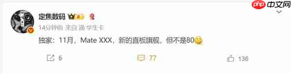 不是Mate 80!华为Mate神秘直板旗舰来袭