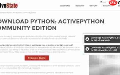 Python一键安装免配置