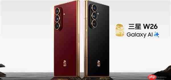 最强折叠屏旗舰!心系天下三星W26发布:16999元起