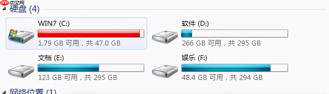 为什么我的c盘没有空间_C盘无可用空间的原因排查与解决
