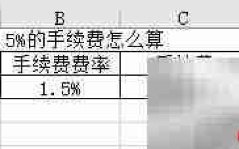 1.5%手续费计算方法详解