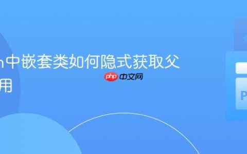 Python中嵌套类如何隐式获取父对象引用