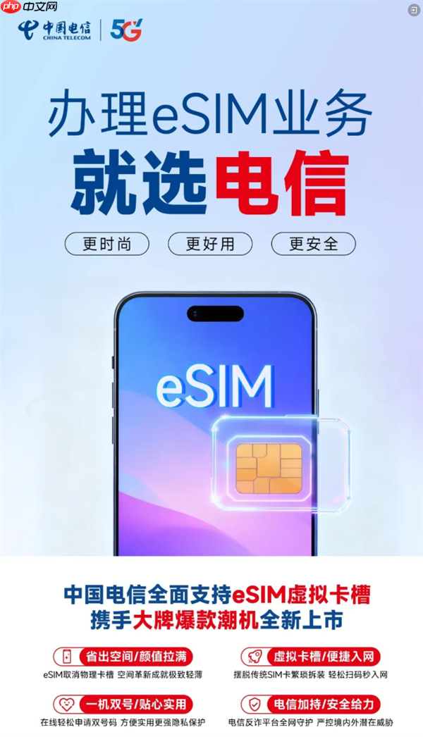 iPhone Air国行版10月22日开售!移动、联通、电信三大运营商eSIM手机业务上线