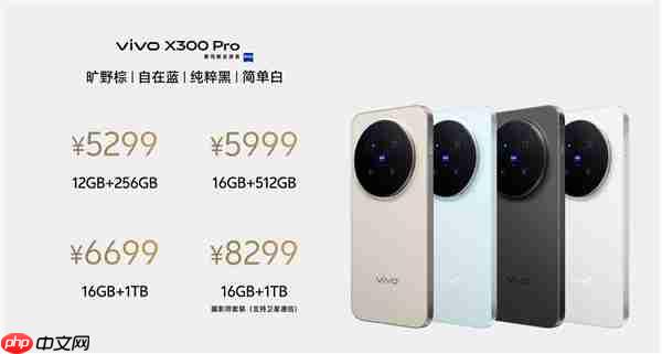 影像最强旗舰!vivo X300 Pro发布:5299元起