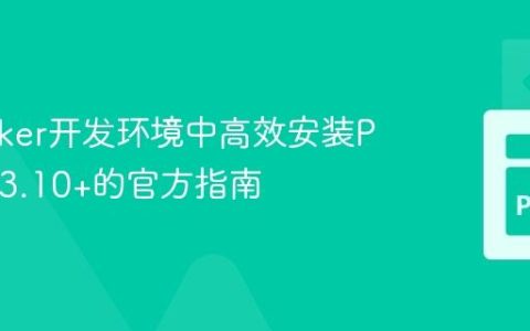 在Docker开发环境中高效安装Python 3.10+的官方指南