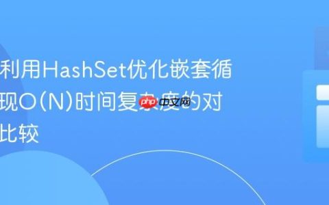Java中利用HashSet优化嵌套循环：实现O(N)时间复杂度的对象列表比较