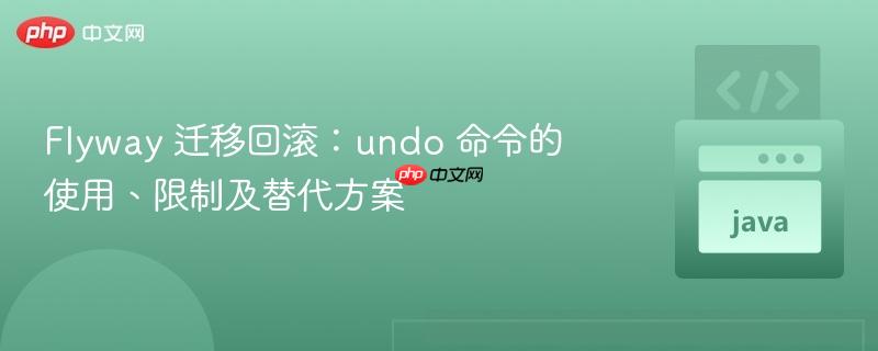 Flyway 迁移回滚:undo 命令的使用、限制及替代方案