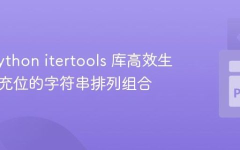 利用 Python itertools 库高效生成带填充位的字符串排列组合