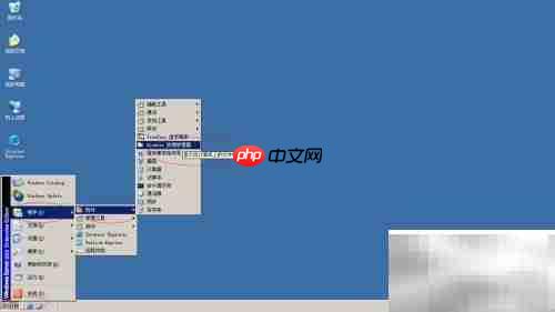 Win Server 2003查看隐藏文件