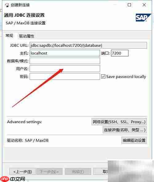 DBeaver连接MaxDB详细教程
