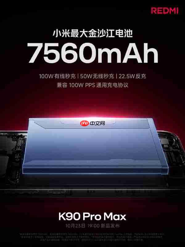 雷军:REDMI K90 Pro Max简单看一下配置 就知道在4000档有多强