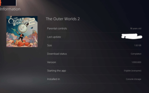 你也是”钥匙卡”?Xbox新大作《天外世界2》PS5盘仅1.32GB