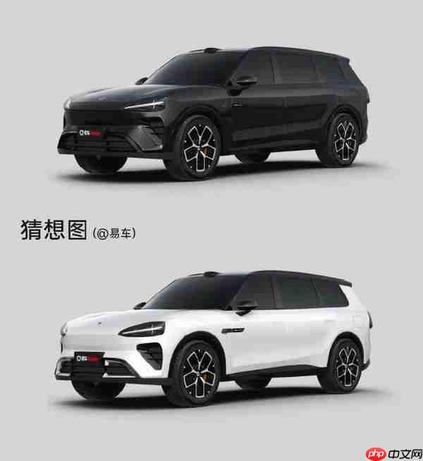 小米YU9增程版假想图曝光：家族设计+YU7加长版？