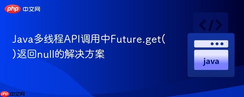 Java多线程API调用中Future.get()返回null的解决方案