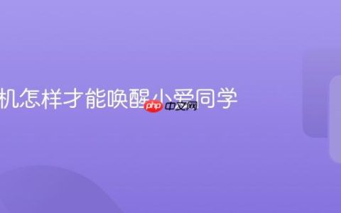 小米手机怎样才能唤醒小爱同学